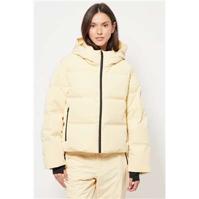 Anorak con capucha - Marfil