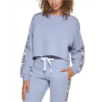 Calvin Klein Performance Logo Tape Cropped Top