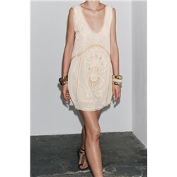 ZW COLLECTION EMBROIDERED DRESS