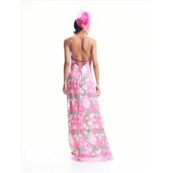 Maxikleid aus Viskose