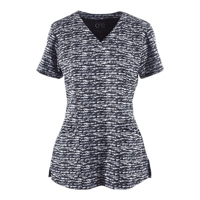 Barco One Scrubs Zen Print Top