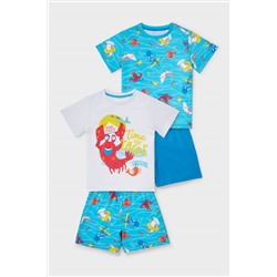 Multipack 2er - Shorty-Pyjama - Bio-Baumwolle