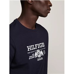 Embroidered Hilfiger Crest T-Shirt