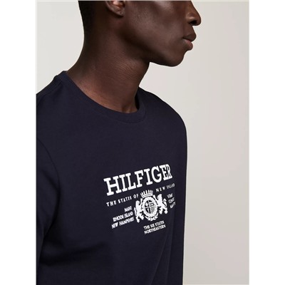 Embroidered Hilfiger Crest T-Shirt