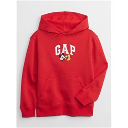 GapKids | Disney Mickey Mouse Logo Hoodie