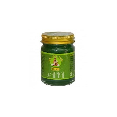 Тайский  Зеленый бальзам  для массажа 50 мл/GREEN BALM with people 50 ml