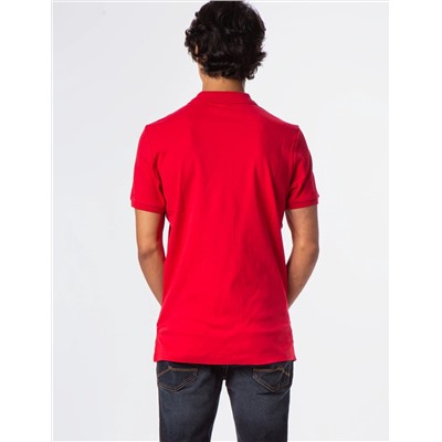 SOLID INTERLOCK POLO SHIRT