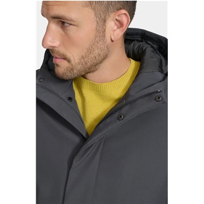 Hooded Water Resistant Stadium Jacket