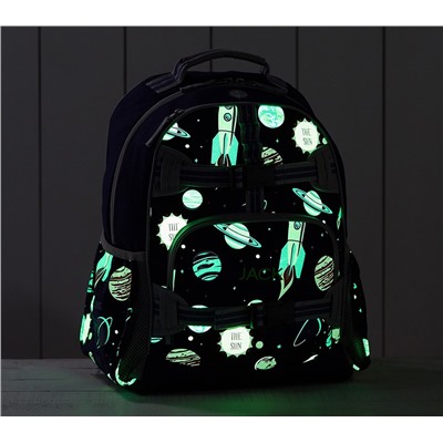 Mackenzie Navy Solar System Glow-in-the-Dark Backpacks