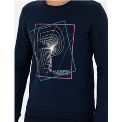 Lacivert Regular Fit Sweatshirt