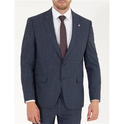 İndigo Slim Fit Takım Elbise