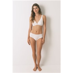 Sujetador halter FANTASTIC algodón marfil