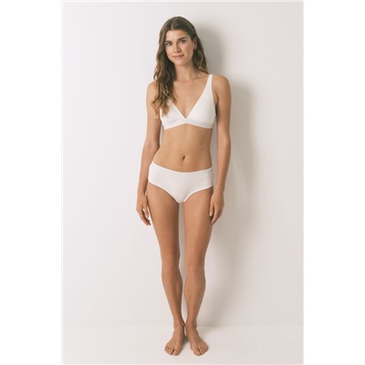 Sujetador halter FANTASTIC algodón marfil