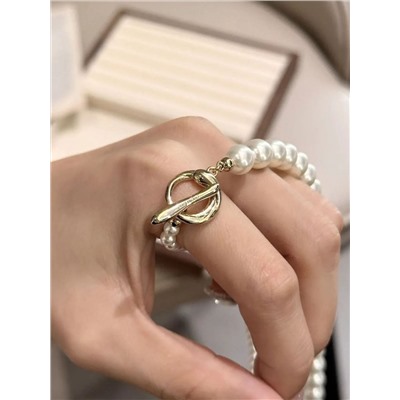 Сногсшибательное колье из жемчуга   Swarovsk*i