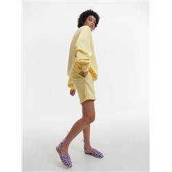 Shorts aus Sweatjersey