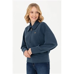 Kadın Lacivert Sweatshirt
