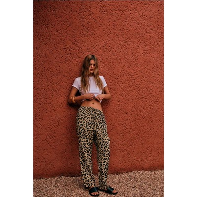 ANIMAL PRINT TROUSERS