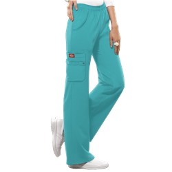 Dickies Xtreme STRETCH Scrubs PETITE Elastic Waist Pant
