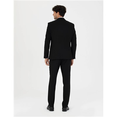 Siyah Slim Fit Takım Elbise