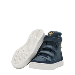 Leder-Sneakers "Stadil Check" in Dunkelblau