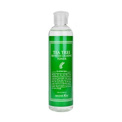 secret Key TEA TREE REFRESH CALMING TONER Успокаивающий тонер для лица с экстрактом чайного дерева 248мл