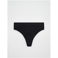 Slips aus Rippstrickjersey