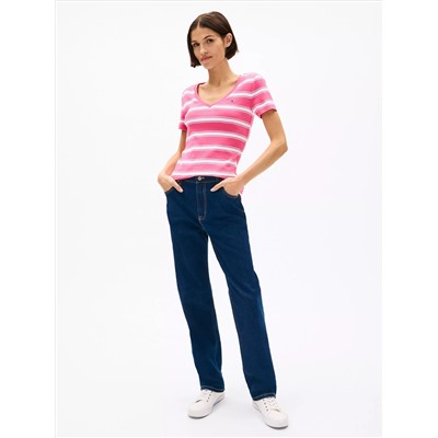 V-Neck Stripe Favorite T-Shirt