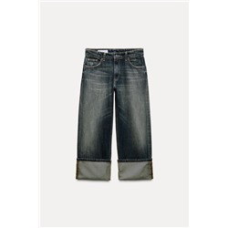 TRF STRAIGHT-LEG MID-RISE JEANS