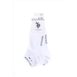 U.S. Polo Assn., 2’li Paket Çorap Patik Beyaz - Regular Fit - Şık Ve Rahat Tasarım (ERKEK/BAYAN)