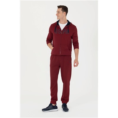 Erkek Bordo Eşofman Altı