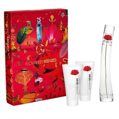 KENZO FLOWER BY KENZO edp (w) 50ml+50ml b/l+50ml sh/g