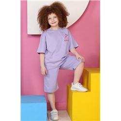 Костюм из футера двухнитки для девочки Baby Style