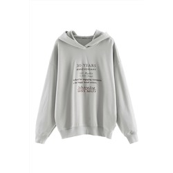 Sudadera con capucha Gris claro