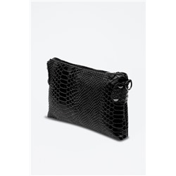 Bandolera de piel Savina Negro