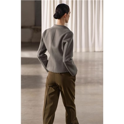ZW COLLECTION DOUBLE-FACED FITTED BLAZER