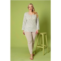 Nisanca 2 Iplik Anne Pijama Takımı- Uzun Kol Anne Pijaması ANNE101