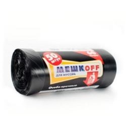 Пакет мусорный 60л 50шт 5,3гр (Мешкоff) 58х68см 8мкм ПНД (30ту)