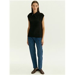 Джинсы Mom Fit 385, D385/damson