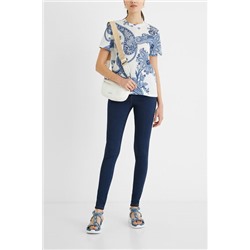 Camiseta manga corta paisley