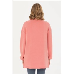 Kadın Somon Sweatshirt