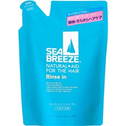 SHISEIDO Шампунь-кондиционер мужской для жирных волос SEA BREEZE аромат морской свежести  мягкая упаковка   400мл