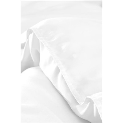Loire Tek Kişilik Tencel Nevresim Takımı ( TENCEL™ ) - Beyaz