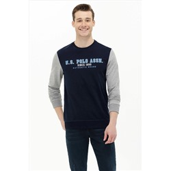 Erkek Lacivert Kapüşonlu Sweatshirt