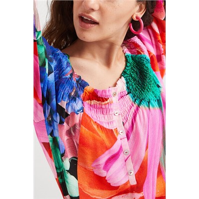 Blusa floral M. Christian Lacroix