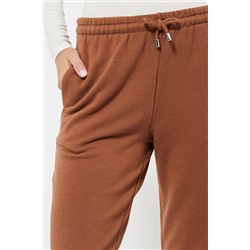 Pantalón jogger regular fit - Marrón