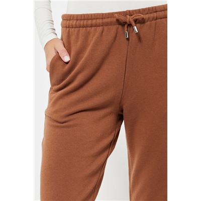Pantalón jogger regular fit - Marrón