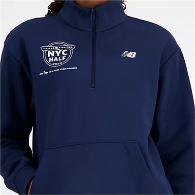 Women's United Airlines NYC Half Quarter Zip