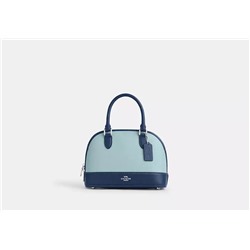 Sabrina Satchel Bag In Colorblock