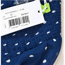 Женская изысканная шифоновая блузка с длинными рукавами  GUES*S ОРИГИНАЛ!