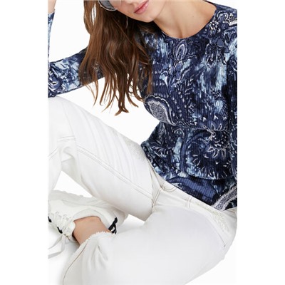 Jersey gran estampado floral